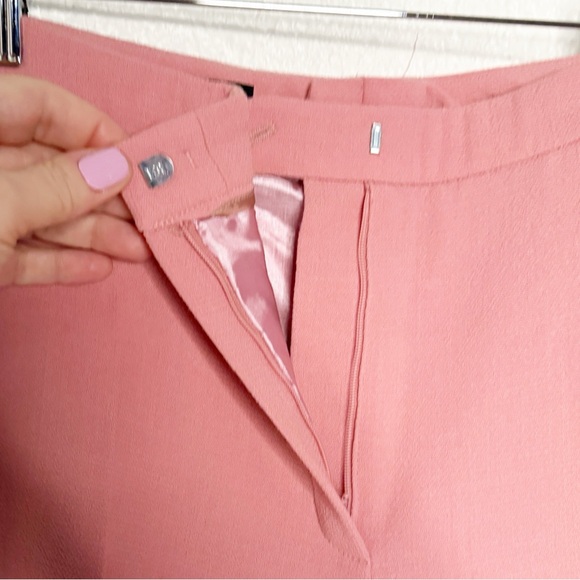 ESCADA PINK LINED TROUSERS SZ 44/L - Picture 6 of 11